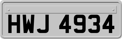 HWJ4934