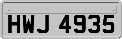 HWJ4935