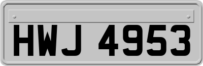 HWJ4953