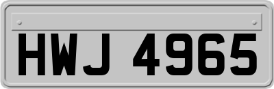 HWJ4965