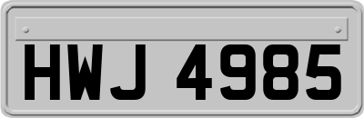 HWJ4985