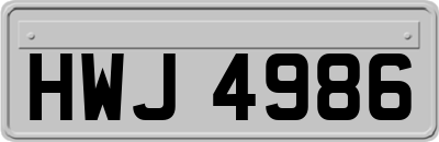 HWJ4986