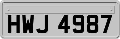 HWJ4987