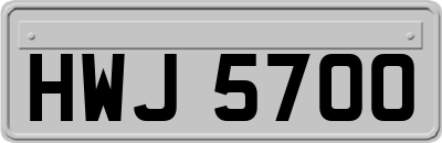 HWJ5700