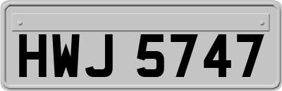 HWJ5747