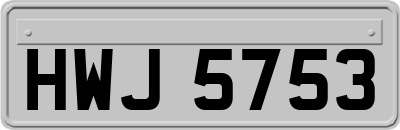 HWJ5753