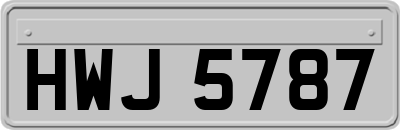 HWJ5787