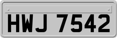 HWJ7542