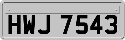 HWJ7543
