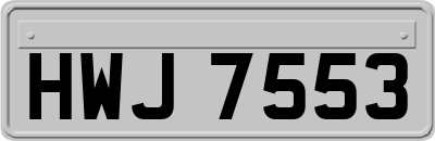 HWJ7553