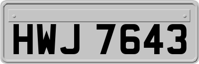 HWJ7643