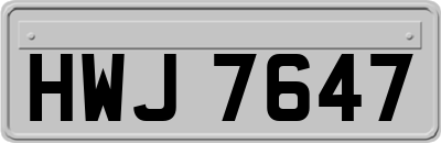 HWJ7647