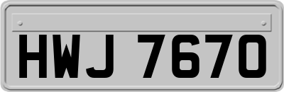 HWJ7670