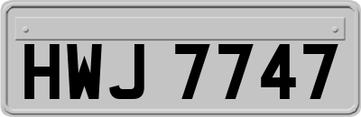 HWJ7747
