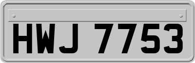HWJ7753