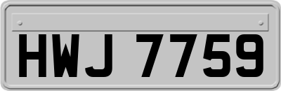 HWJ7759
