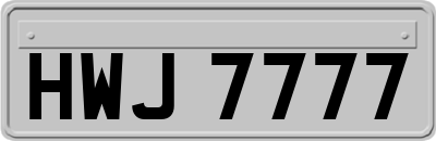 HWJ7777