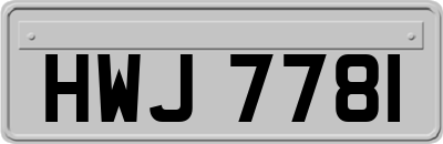 HWJ7781