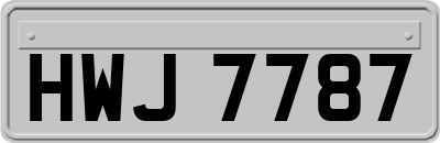 HWJ7787