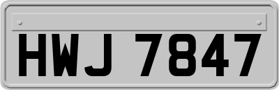 HWJ7847