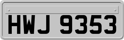 HWJ9353