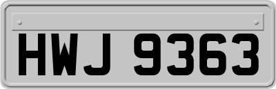 HWJ9363