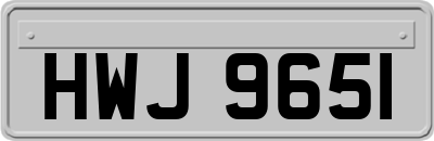 HWJ9651