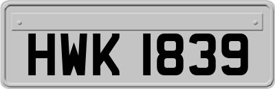 HWK1839