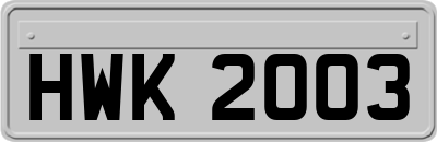 HWK2003