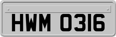 HWM0316