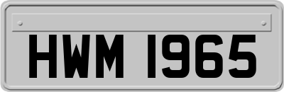 HWM1965