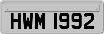 HWM1992