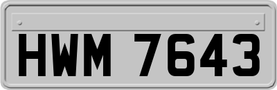 HWM7643