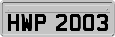 HWP2003