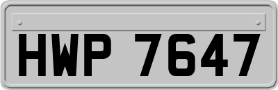 HWP7647