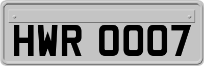 HWR0007