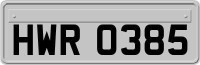 HWR0385