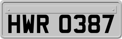 HWR0387