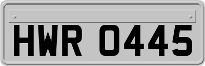 HWR0445