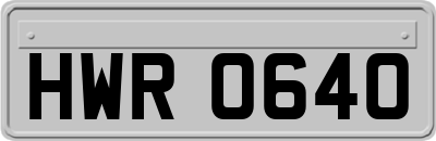 HWR0640