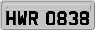 HWR0838