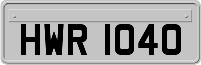 HWR1040