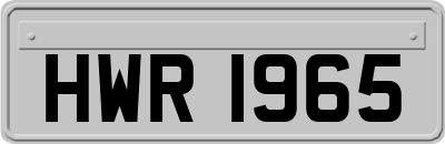 HWR1965