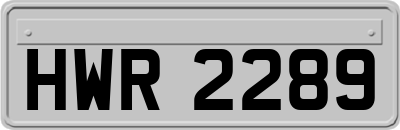HWR2289