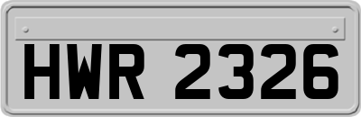 HWR2326
