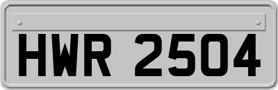 HWR2504