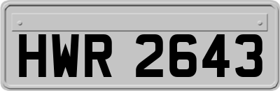 HWR2643