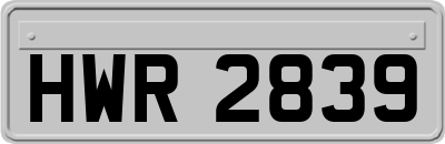 HWR2839