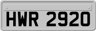 HWR2920