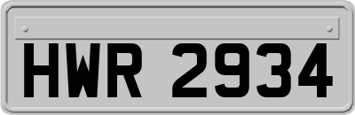 HWR2934